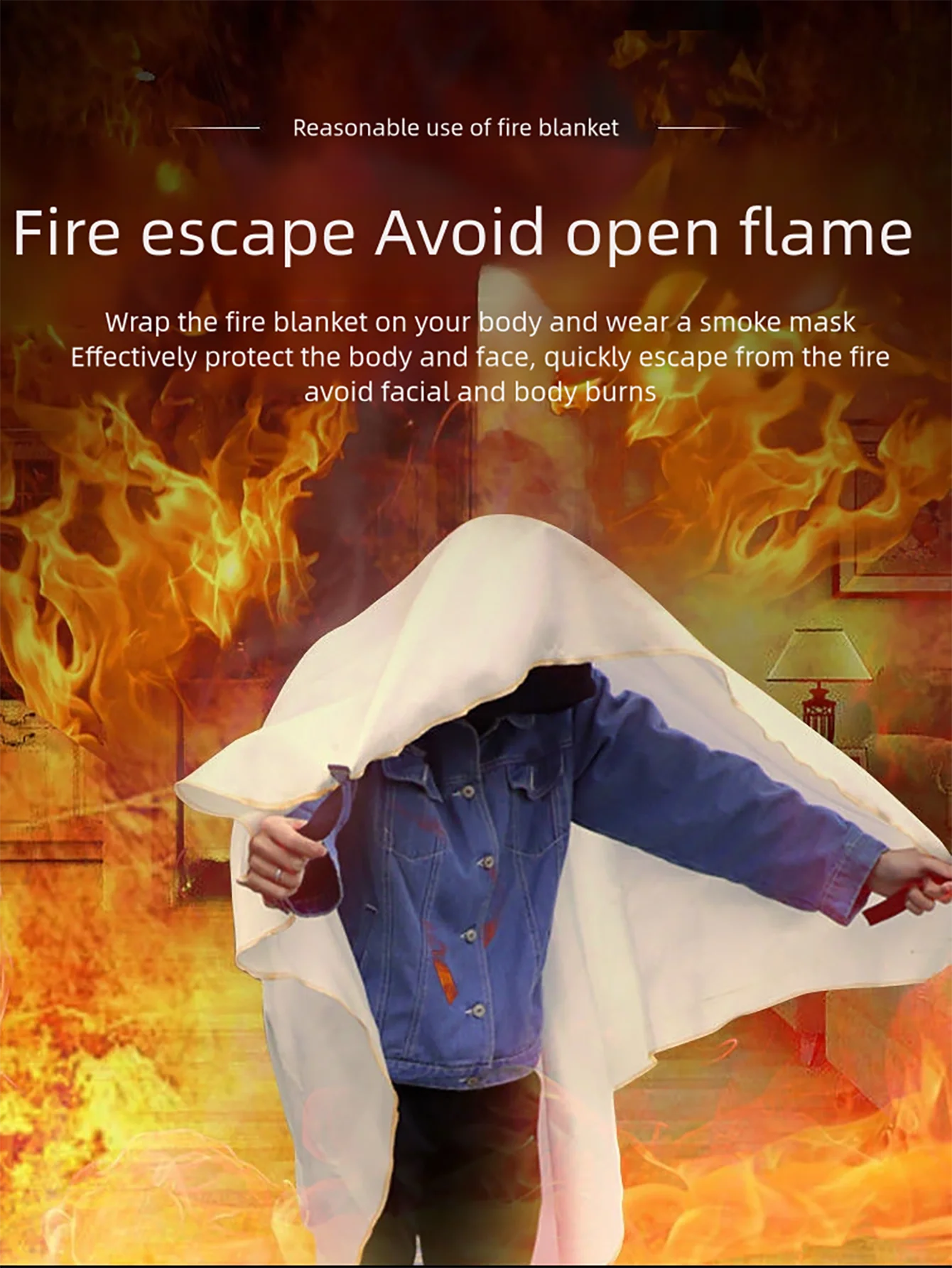 

Сумка для огнетушительного одеяла, водонепроницаемая сумка для противопожарных принадлежностей, аварийный упаковочный мешок, противопожарное оборудование