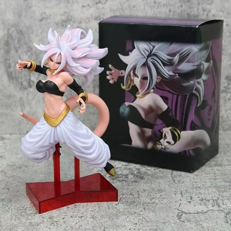 

Dragon Ball Android 21 Majin Buu Theatrical Version Anime Figure Collectible Model Desktop Ornament For Adult Collection
