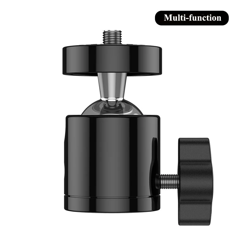 For Cell Phone Tripod Mount Adapter 360 Degree Mini TripodrtBall Head With 1/4\