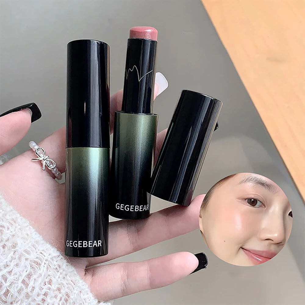 

5 Colors Rouge Powder Blusher Lip Mud Lips Cheeks Sticks Matte Lipstick Waterproof Lasting Lip Gloss Makeup With Korean Cosmetic