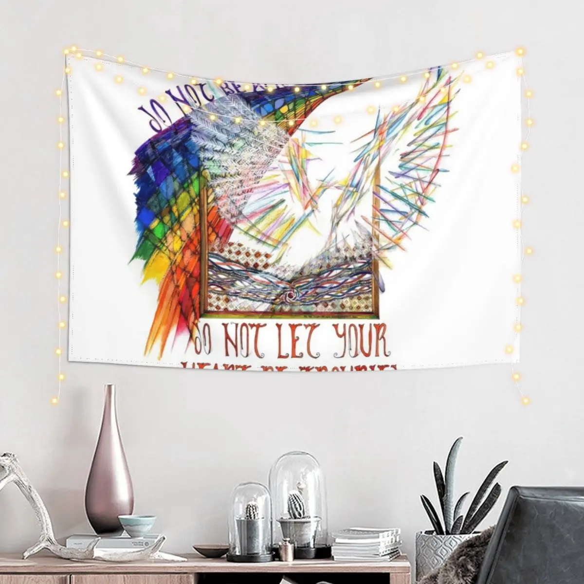 

Heart Tapestry Wallpaper Bedroom Decoration Pictures Room Wall Things To Decorate The Room Tapestry