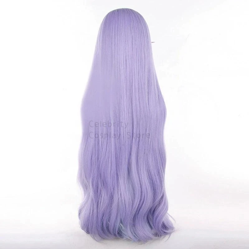 Game Wuthering Waves Cantarella Cosplay Wig Girl Lolita Purple Long Curly Hair Heat Resistant Synthetic Wigs Halloween Prop