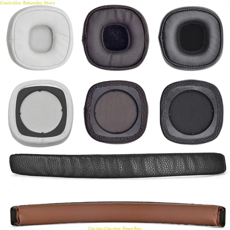 

Qualified Ear Pads Sponge Earmuff HeadBeam for Major 3 Headphone Isolate Noise Cover Headband Ear Pads Repairing Part