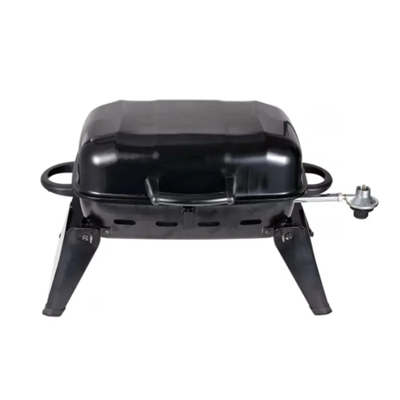 Household Gas Grill Stainless Steel Portable Mini Grill Outdoor