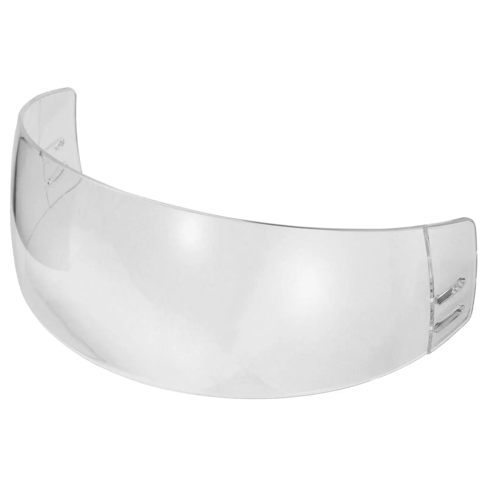 

Ice Hockey Clear Straight Cut Visor Anti-Fog Anti-Scratch Half Replacement for Training Competition