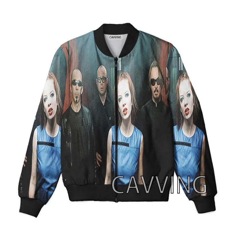 CAVVING 3D Printed  Garbage Band  Zipper Bomber Jackets Men Overcoat Mens Coat Zip Up Jackets for Women/Men  H01