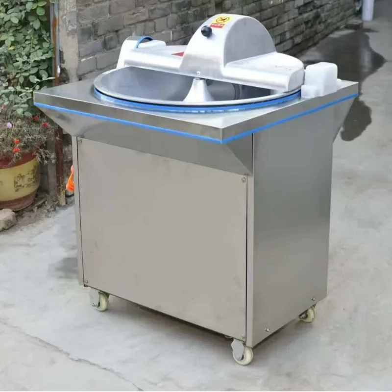 Basin type vegetable cutter, commercial vegetable brake, vegetable stuffing machine, dumpling bun stuffing machine