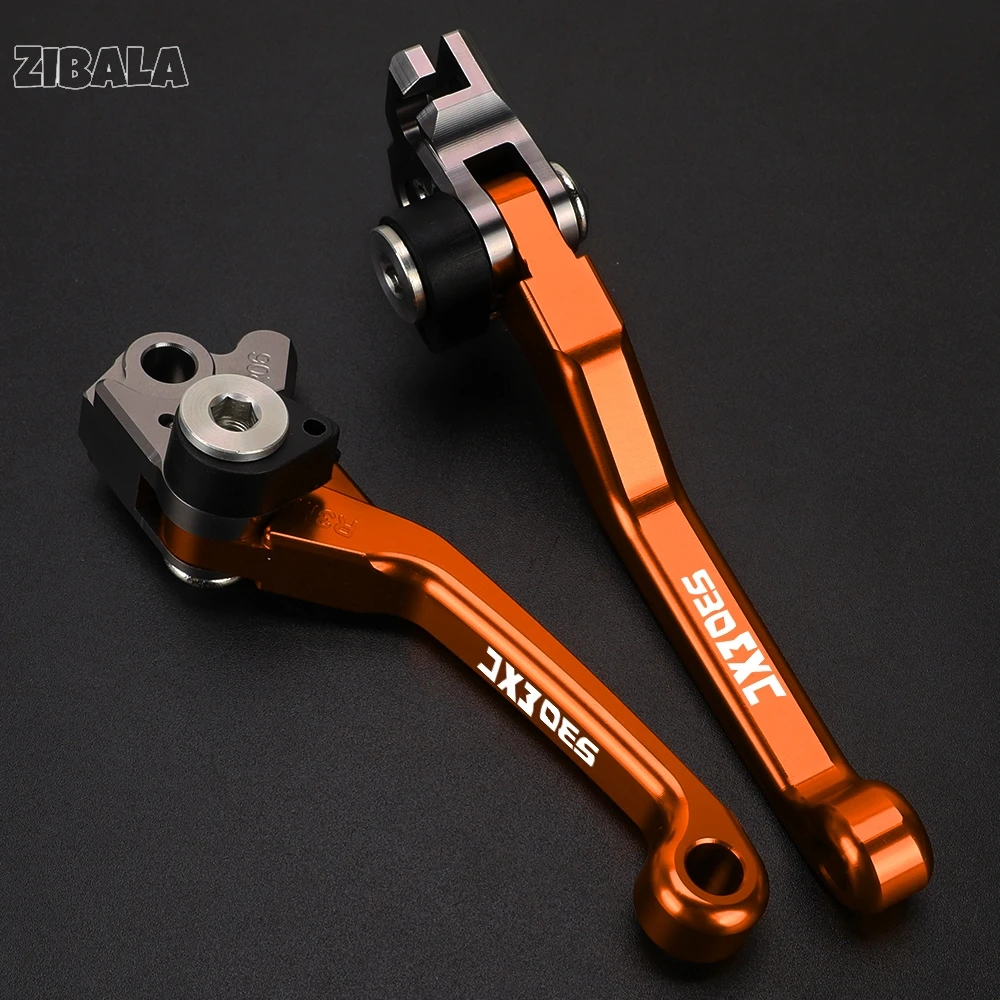 CNC Aluminum For 530EXC EXCR 2008-2011 Motorcycle Accessories Dirt Bike Front Control Handles Pivot Brake Lever Clutch Levers