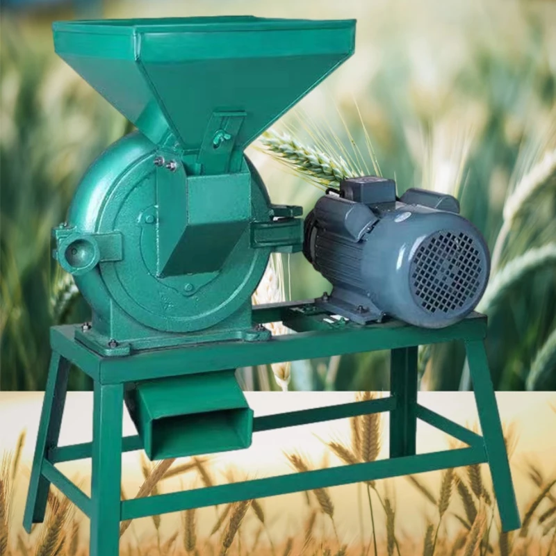 20-350KG/H Pellet Mill Grains Grinding Machine Powder Grinder Crusher Corn Pulverizer Medicinal Feed 4KW Machine 220V/380V 50Hz