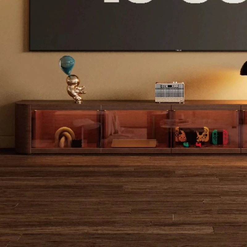 

Японский бревенчатый стиль Гостиная Роскошный монитор Консоль Центр ТВ Стол Дизайнерское хранилище Suporte Para Tv Уникальная мебель