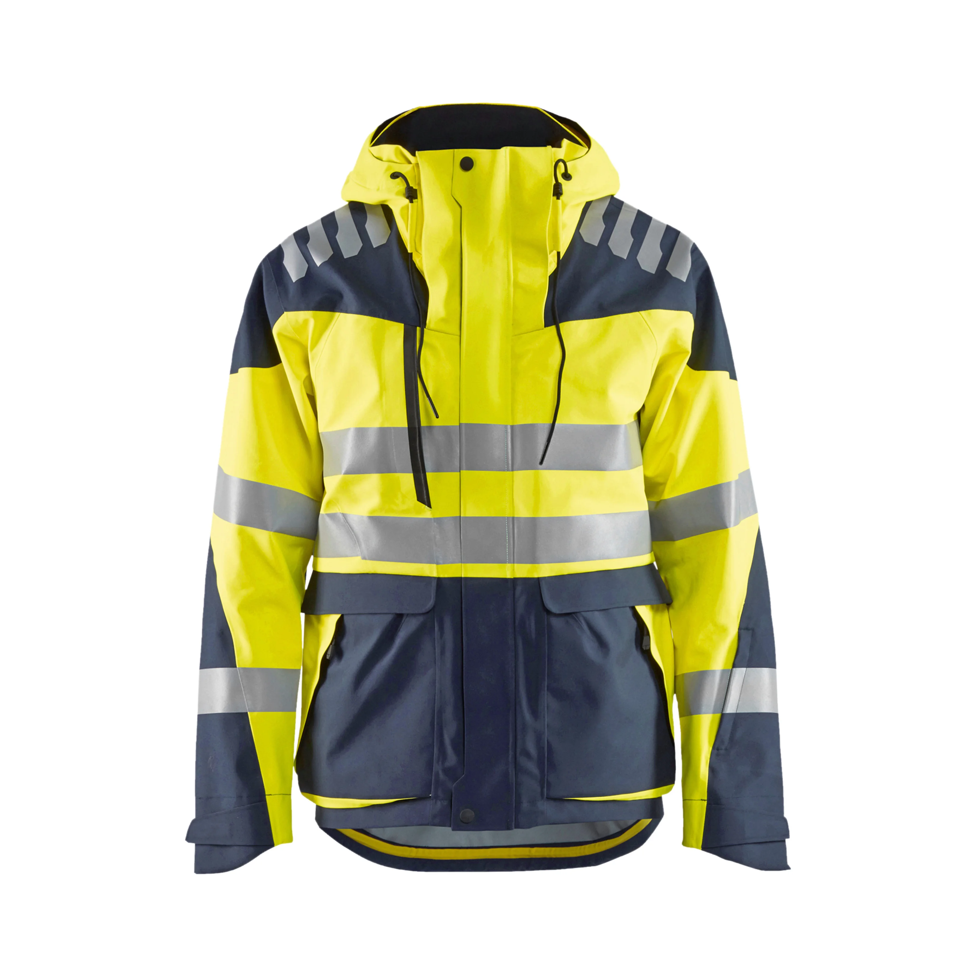 New High Visibility Jacket Motorcycle Riding Suit Traffic Safety Reflective Waterproof Jacket Winter Work Jacket