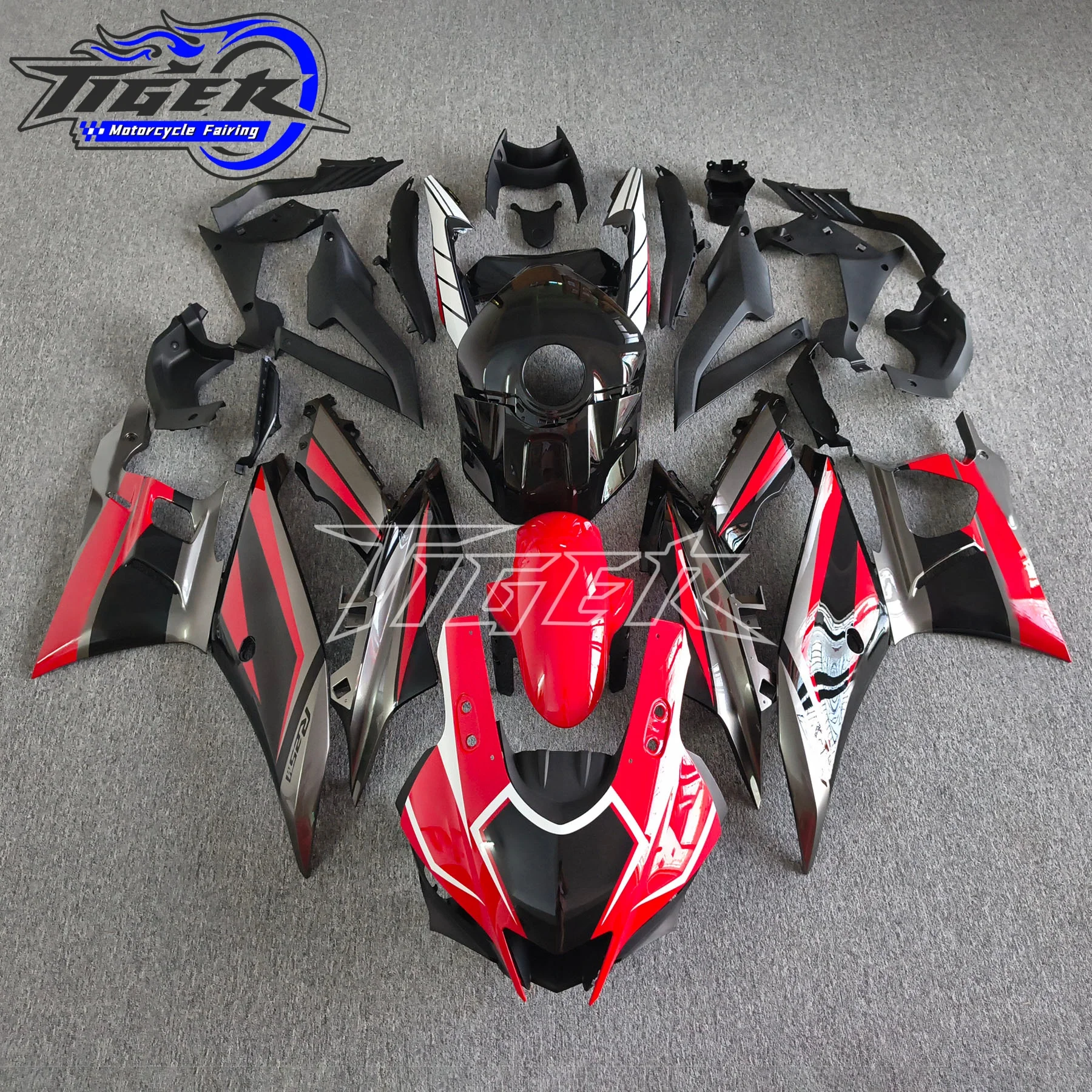 Motorcycle Fairing Kit Fit For Yamaha YZF R3 R25 2019 2020 2021 2022 2023 2024 Full Set Fairings Painted Bodywork ABS Plastic