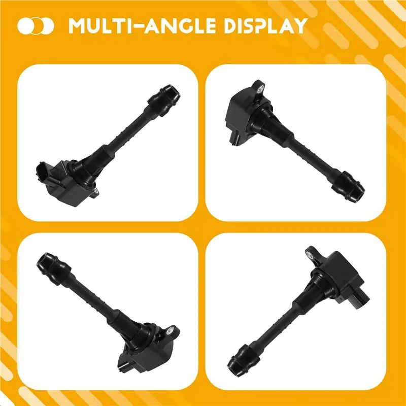 Dependable-3X Ignition Coil AIC-4004G 22448-6N011 22448-6N015 For Nissan Sentra 1.8 Almera N16 Primera P11 2001 2002 2006