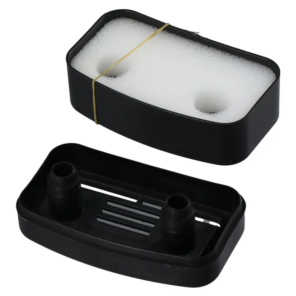 Belt-Driven Black Air Compressor Filter 65mm Intake Pump Noise Muffler