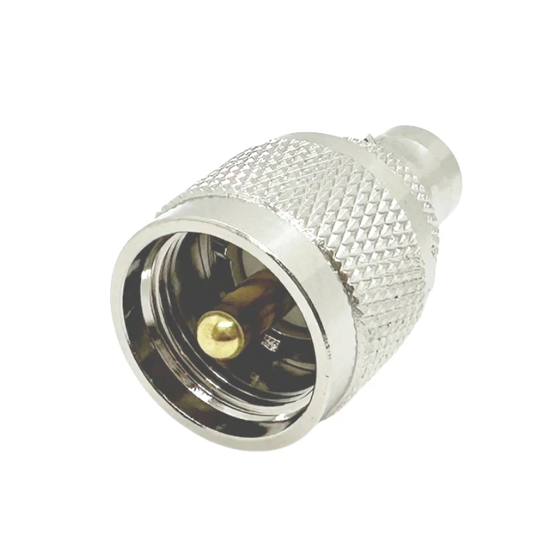 BNC Female to UHF Male Adapter PL-259 PL259 to BNC RF Coaxial Connector for CB Ham Radio Antennas