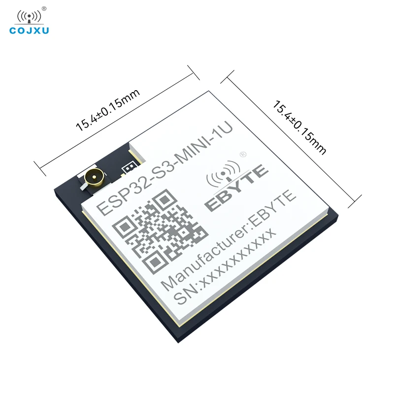 ESP32-S3 Wifi Bluetooth Module Cdebyte ESP32-S3-MINI-1U Flash 8Mb Dual Core Laag Stroomverbruik 20dbm 200M Bluetooth Mesh