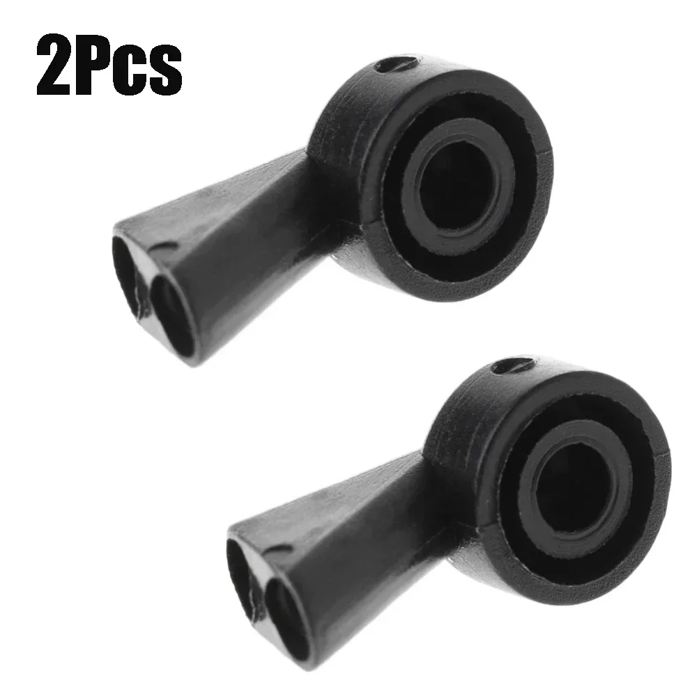 2pc Rear Washer Nozzle Jet Spray Black ABS Plastic For AUD A1 A4 A6 Q3 Q5 SQ5 Q7 8P 8K9955985A Wear Parts Windscreen Wipers