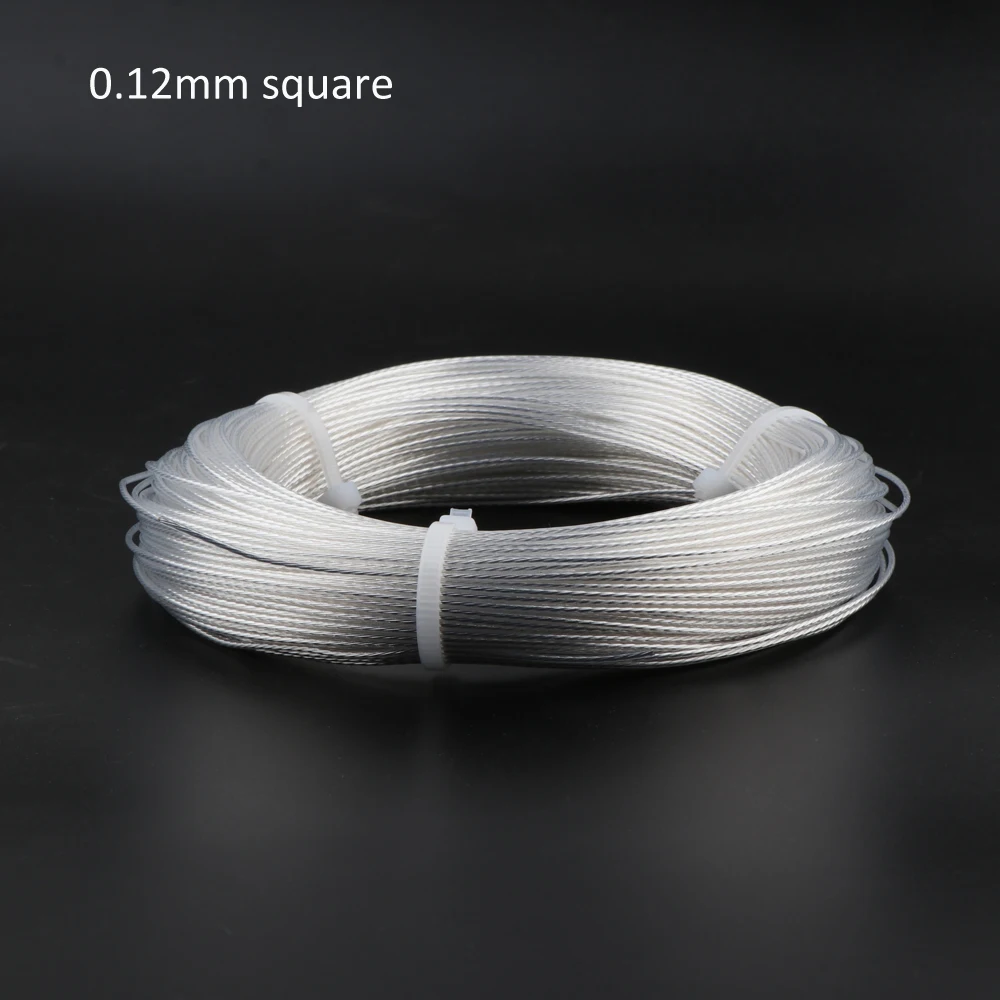 10m Preffair High Purity Silver Plated 6N OCC Wire Copper Cable For Hifi Audio DIY Amplifier Headphone Speaker cable