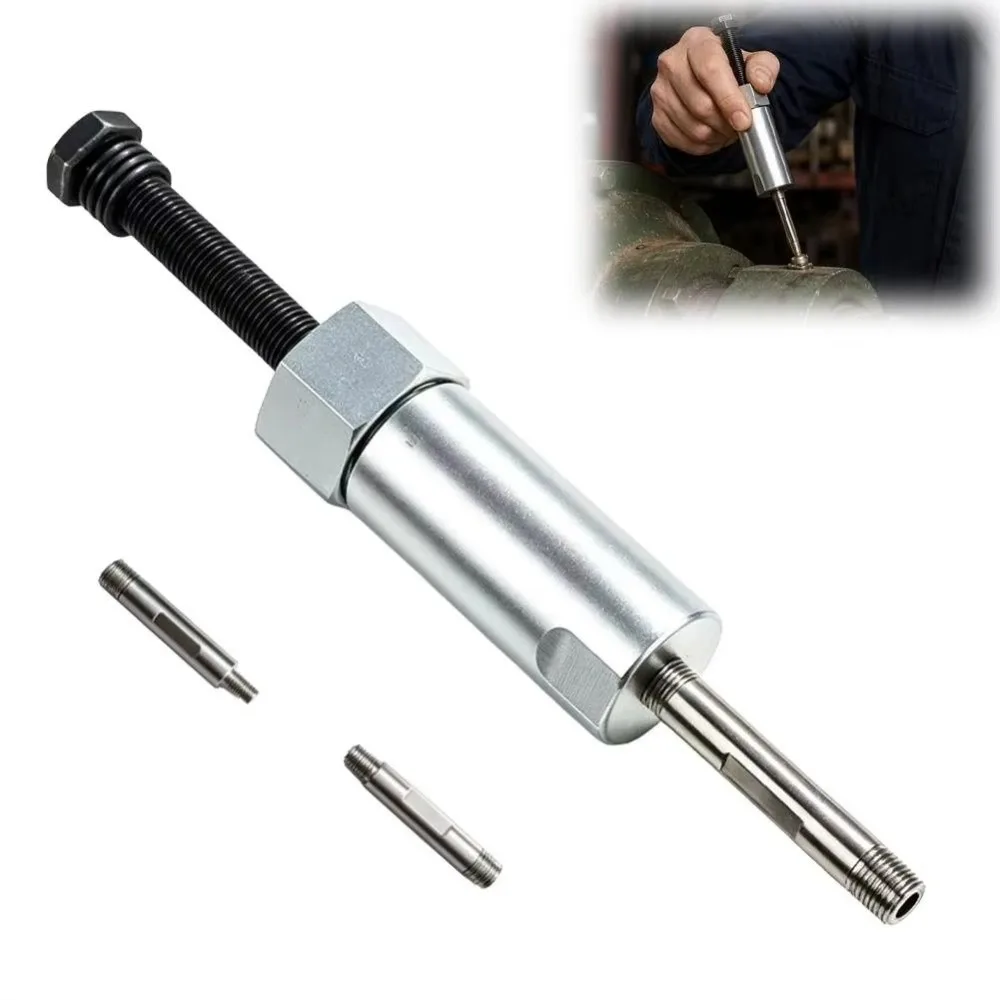 Detachable Head Grease Fitting Unblocker With Convert Adapters Slotted Head Grease Nipple Unblocker Compact Structure