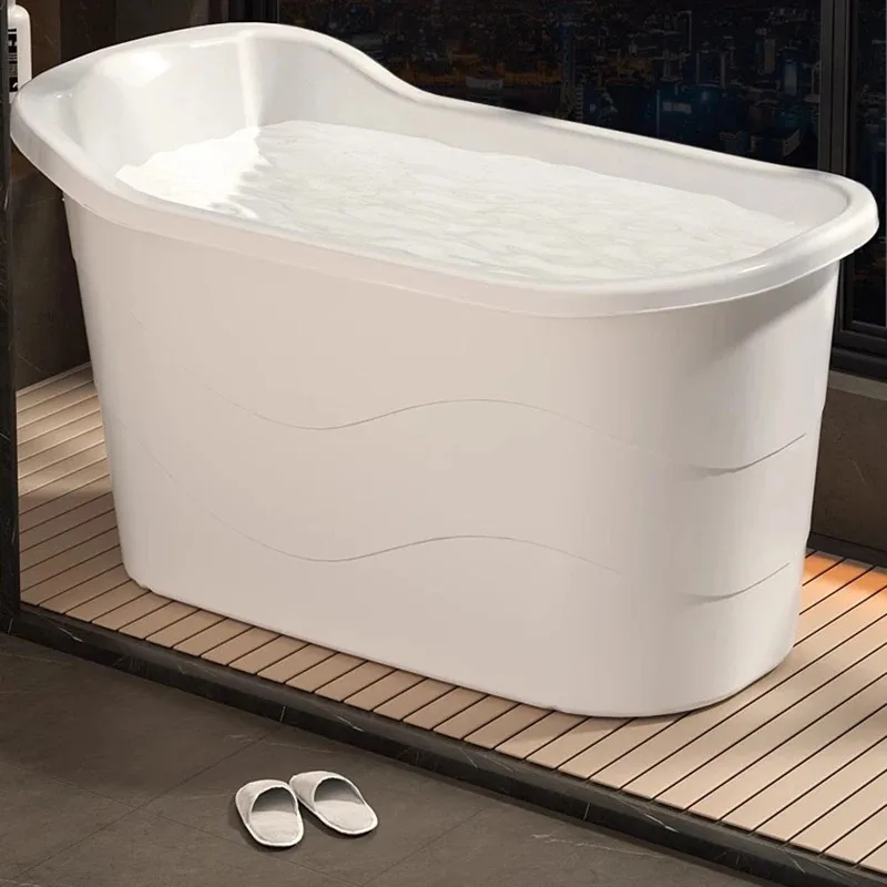 Large Adult Hot Bathtub Pedicure Shower Plastic Postpartum Swimming Bath Tub Bucket Barrel Alberca Household Merchandise