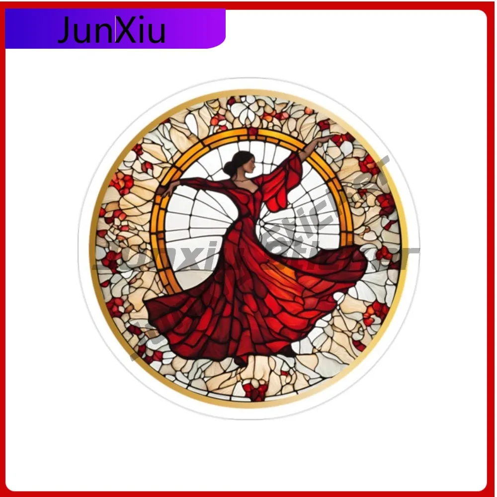 Spain Sticker Flamenco Trendy Car Anti Scratch Decoration Souvenir Gift Travel Keepsake Outdoor Dancer Vinyl Boat Stylish
