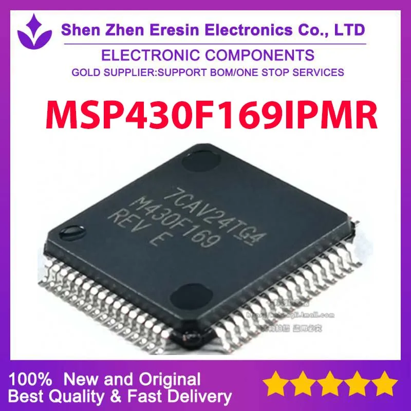 

Free shipping 5PCS/LOT MSP430F169IPMR TQFP64 New and original