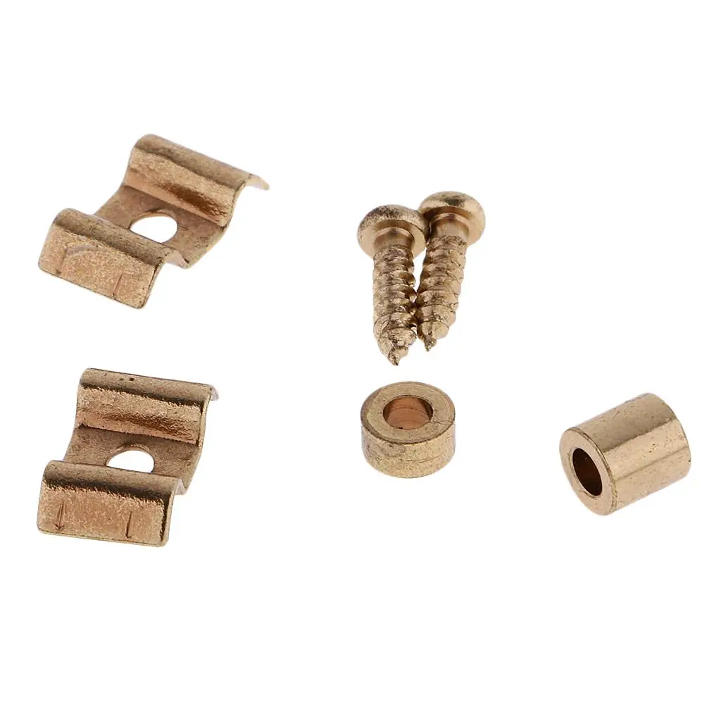 Roller String Tree Guide Retainer Pair Electric Guitar Parts Accessory for Strings for Electric Guitars