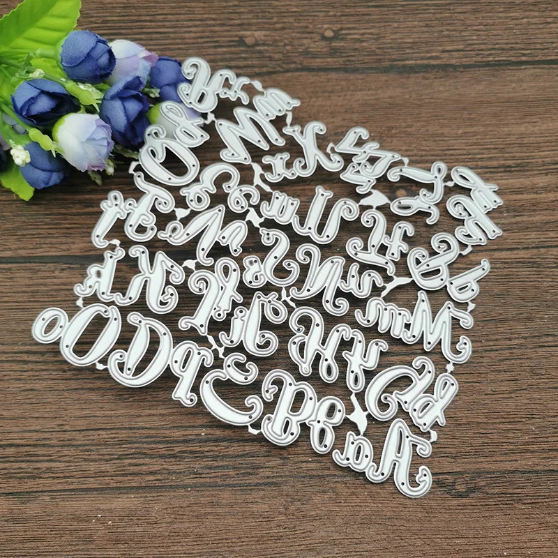 Alphabet Letter craft Metal Cutting Dies Stencils For DIY Scrapbooking Decorative Embossing Handcraft Die Cutting Template