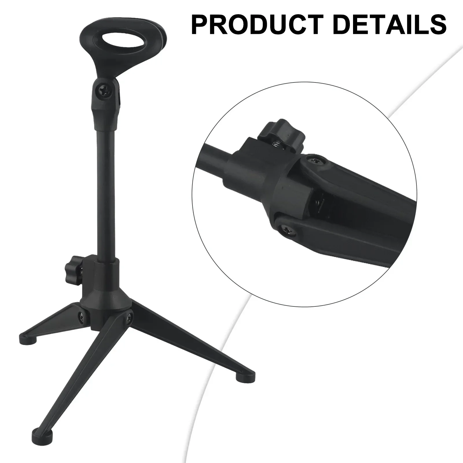 Clip Houder Beugel Microfoon Stand Deel Naam Positionering Microfoon Applicatie Opname Karaoke Instelbaar