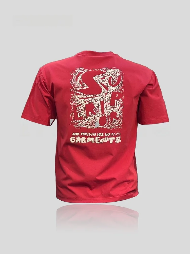 

Fashionable Micro Loose Men's Short Sleeve T-Shirt Elastic Summer Shirt I.T Brand UVA Protection UPF100+
