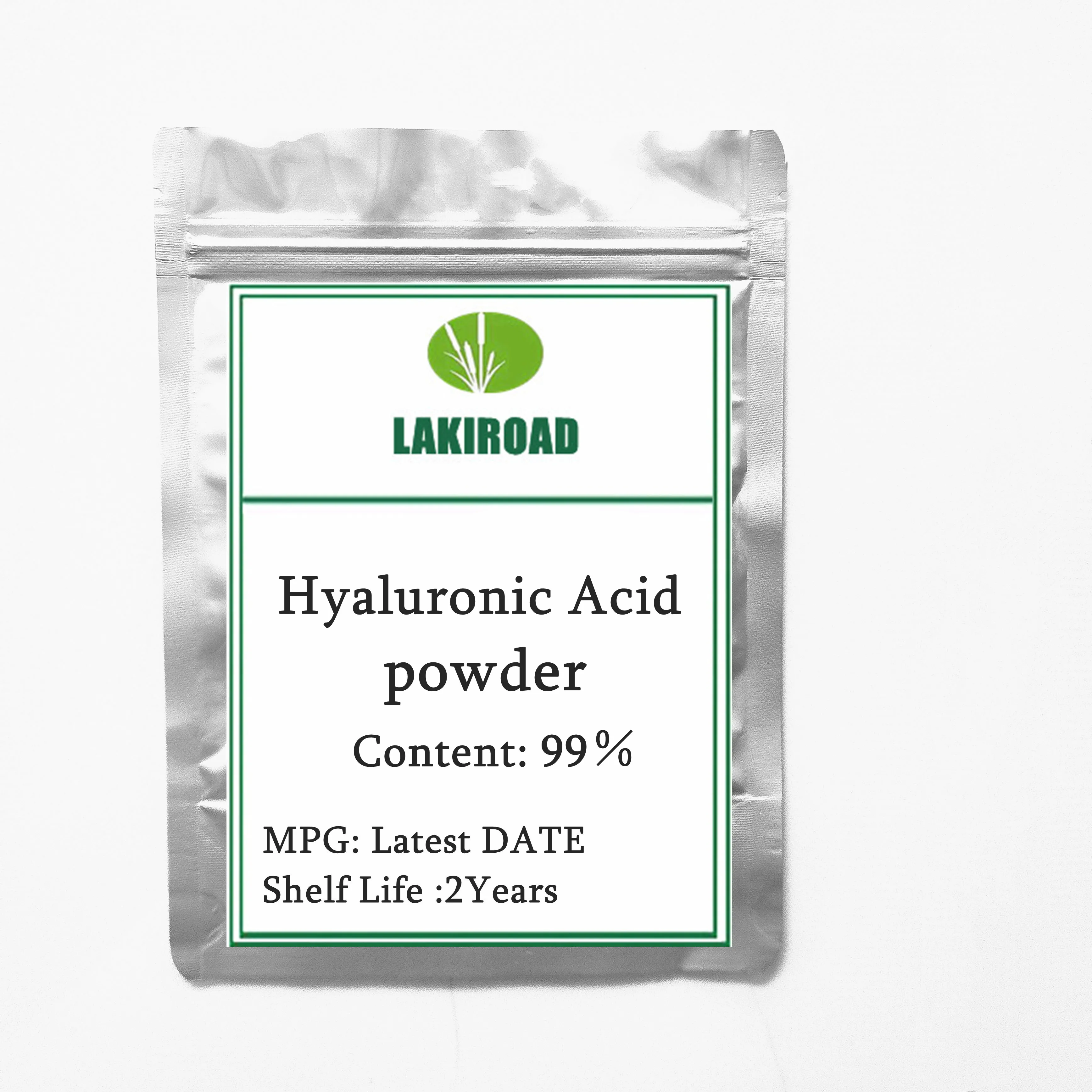 99% Pure Hyaluronic acid powder cosmetic grade of the best quality anti-wrinkle and Anti-aging,Moisturizing,free shipping