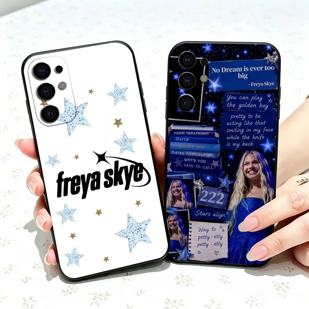 Popular singer Freya Skye  gift Phone Case For Samsung S25,S24,S21,S22,S23,S30,Ultra,S20,Plus,Fe,Soft Silicone Black Cover