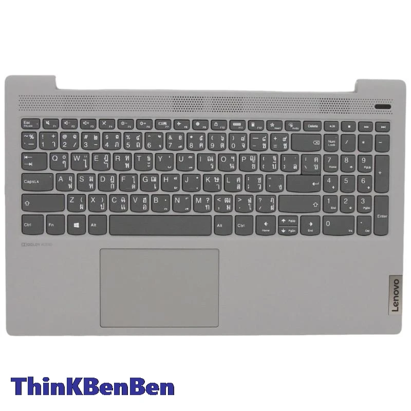 

TH Thai Platinum Grey Keyboard Upper Case Palmrest Shell Cover For Lenovo Ideapad 5 15 ITL05 IIL05 ALC05 ARE05 5CB0X56292