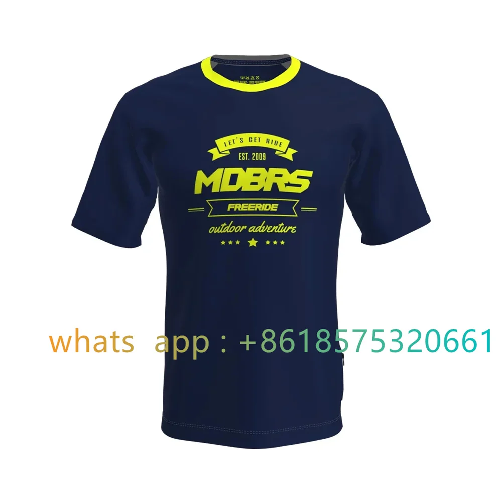 

mdbrs Mtb Motocross Jersey Bicycle Bmx Mountain Downhill Bike short sleeve mountain bike Racing Shirts Cycling Jerseys Dh 2023