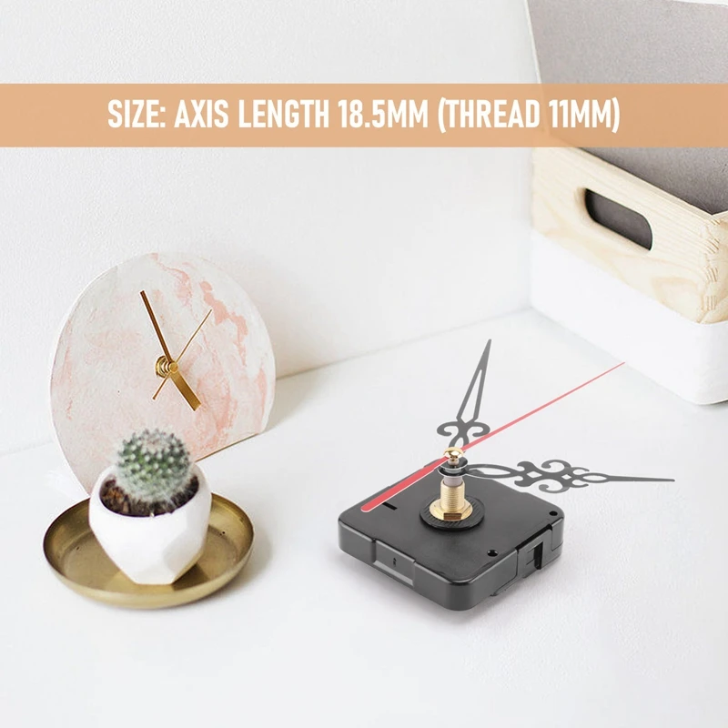 Modern Quartz Wall Clock Mechanism Movement Repair Replacement Parts