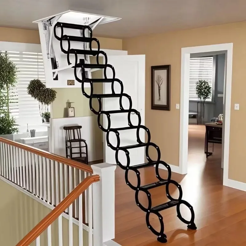 Telescopic Attic Stairs, Electric Telescopic Attic Ladder Pull down System