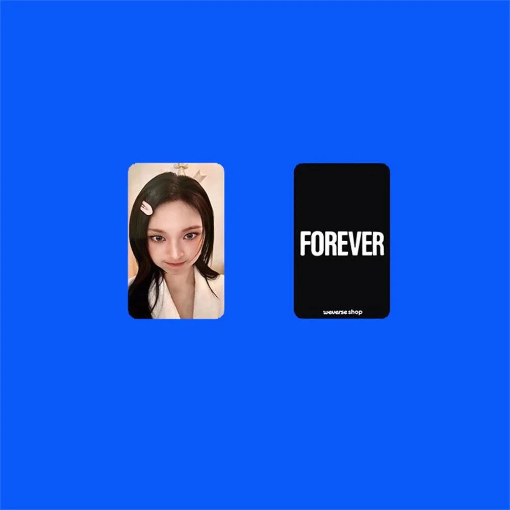 Kpop BABYMONSTER Album FOREVER Card 7pcs/Set Double Sides Printing Korean Style Coated LOMO Card RORA RAMI RUKA Fans Collection