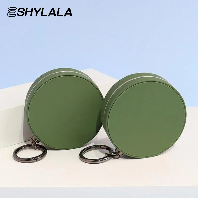 1 pçs vazio almofada de ar puff caixa portátil cosméticos maquiagem caso recipiente com pó esponja espelho para bb creme fundação