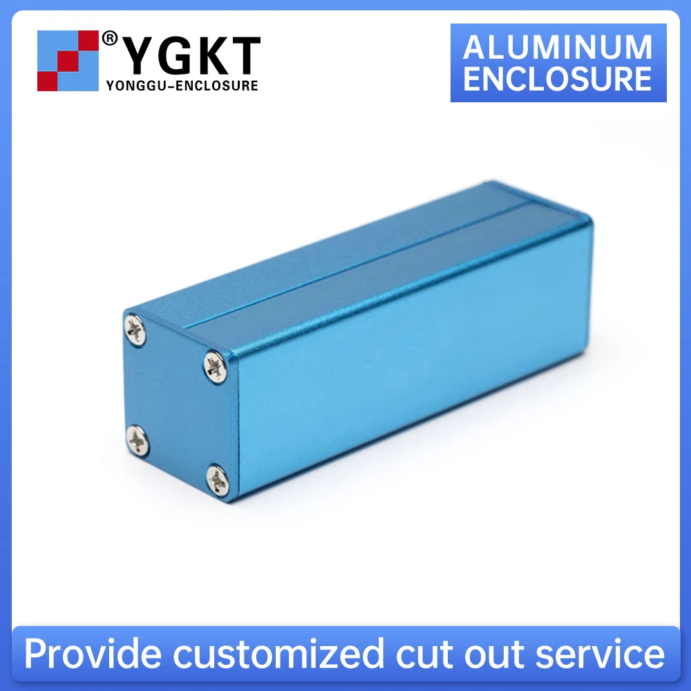 

Aluminium Instrument Junction Box Inverter Split Type Metal Housing Custom PCB Board Industrial Enclosure H01 25*25*80MM