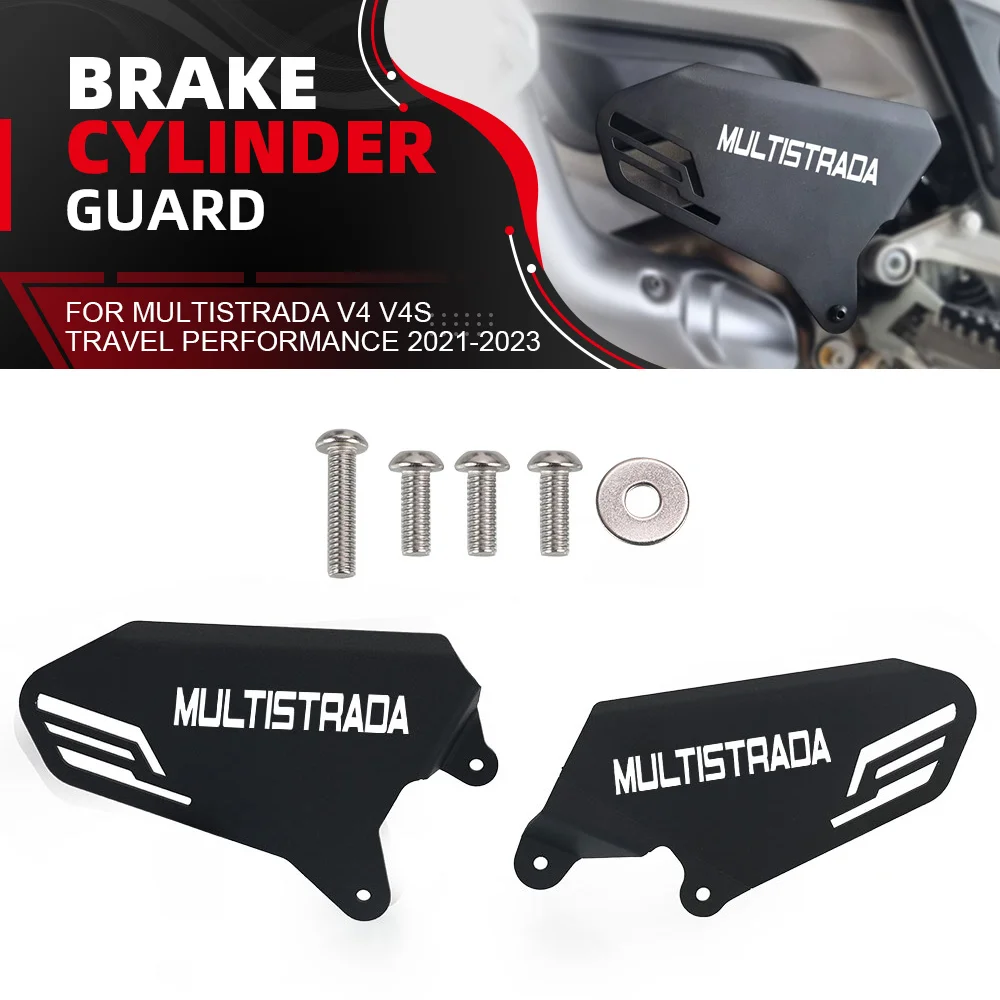 

FOR DUCATI MULTISTRADA V4 V4S TRAVEL Performance 2021-2022-2023 Heel Plate Guard Protector Motorcycle Accessories Aluminium