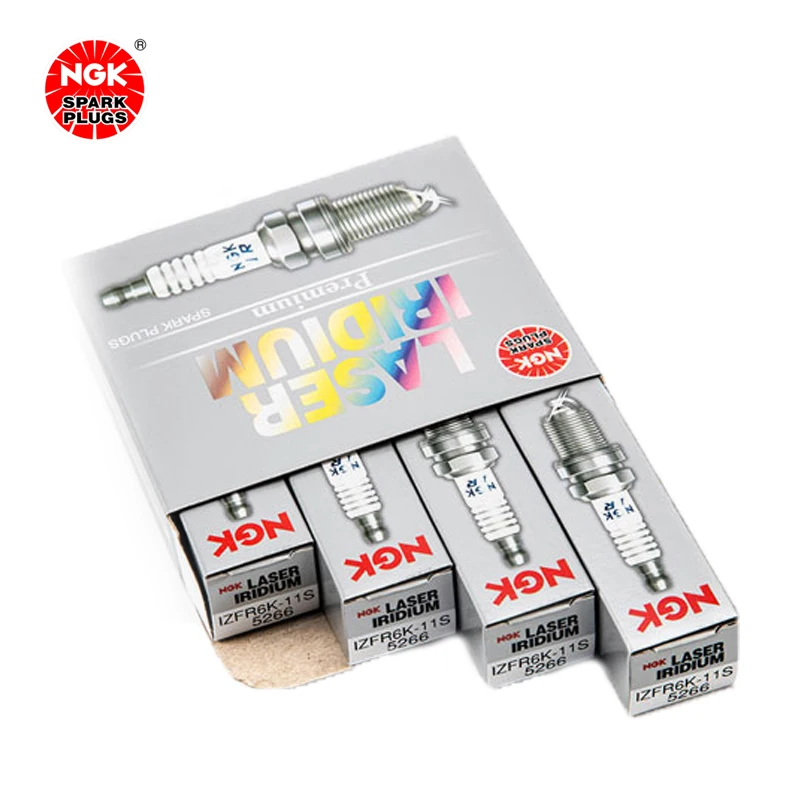 NGK Iridium Platinum Spark plug IZFR6K-11S 5266 is suitable for the Civic Accord CR-V frontal concept（4PCS)