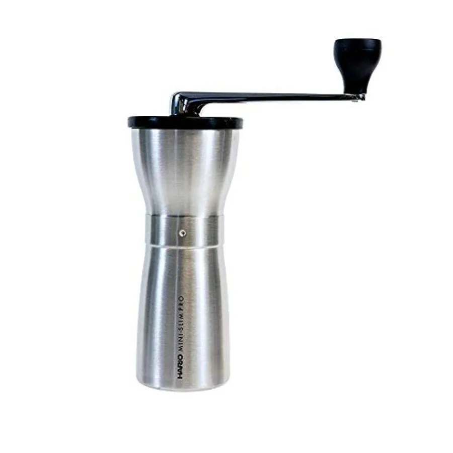 

Керамическая кофемолка Mini-Slim Pro серебристого цвета