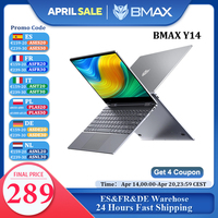 BMAX  Y14 2024 NEW 360° Laptop 14 inch Notebook 16GB RAM LPDDR5 512GB SSD Windows 11 1920*1080 IPS Intel N100 laptops Computer