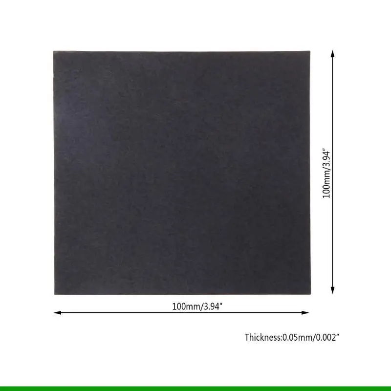 U55C High Conductivity Thermal Pad Heatsink CPU Cooling Pads Synthetic Piece