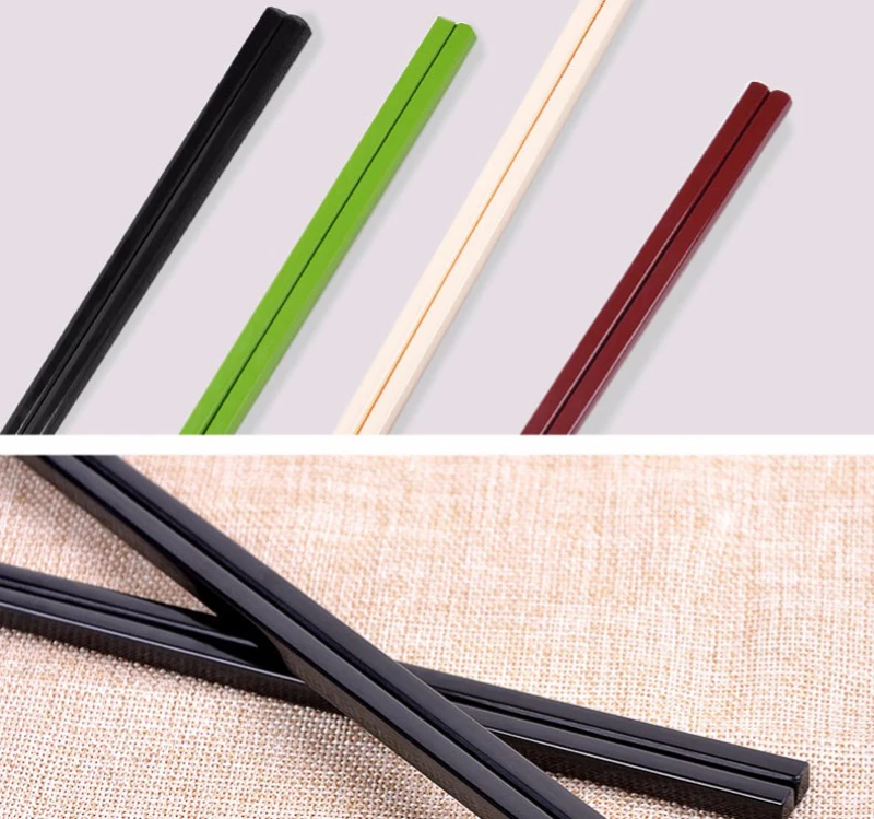 Melamine Dinnerware Imitation Porcelain Restaurant Chopsticks Resistance To Fall Hotel Chopsticks A5 Melamine Tableware