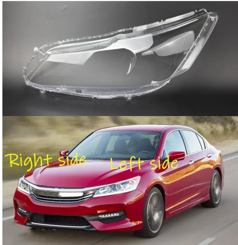 

For Honda Accord 9.5 Generation 2016 2017 Car Headlight cover Headlamp Lens Auto Shell Cover