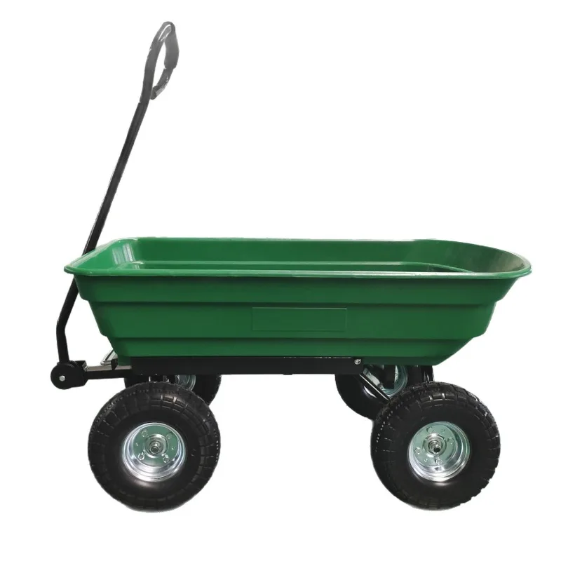 Gardening Pull Trolley Tractor Garden Tools Garden Garbage Dump Truck