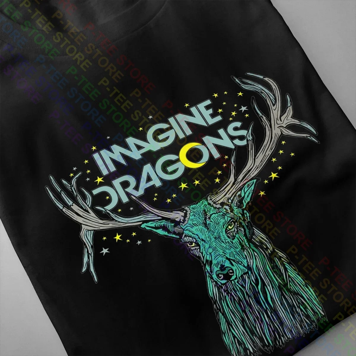 Imagine Dragons Elk In Stars Merch Shirt T-shirt Soft Unisex Natural All-Match Tee