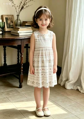 Novo Vestido Regata Infantil Feminino Verão 2026 - Tecido Leve e Respirável, Estilo Princesa Fofo para o Dia a Dia das Crianças do Ensino Fundamental