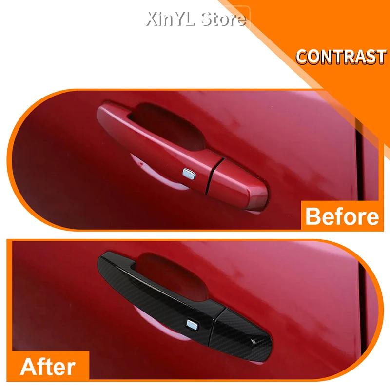 Car Exterior Door Handle Shell Cover for Chevy Camaro 2016 2017 2018 2019 2020 2021 2022 2023 2024 2025 2026 Car Accessories